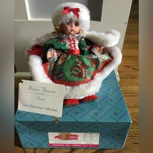 Christmas Collection Original Vintage Madame Alexander Doll